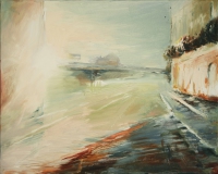Lars-Petersohn-Hochstrasse Öl auf Leinwand  40 x 50 cm