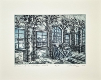 hans christoph rackwitz, palmensaal in schloss wörlitz