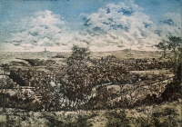 hans christoph rackwitz, flussinsel bei wettin